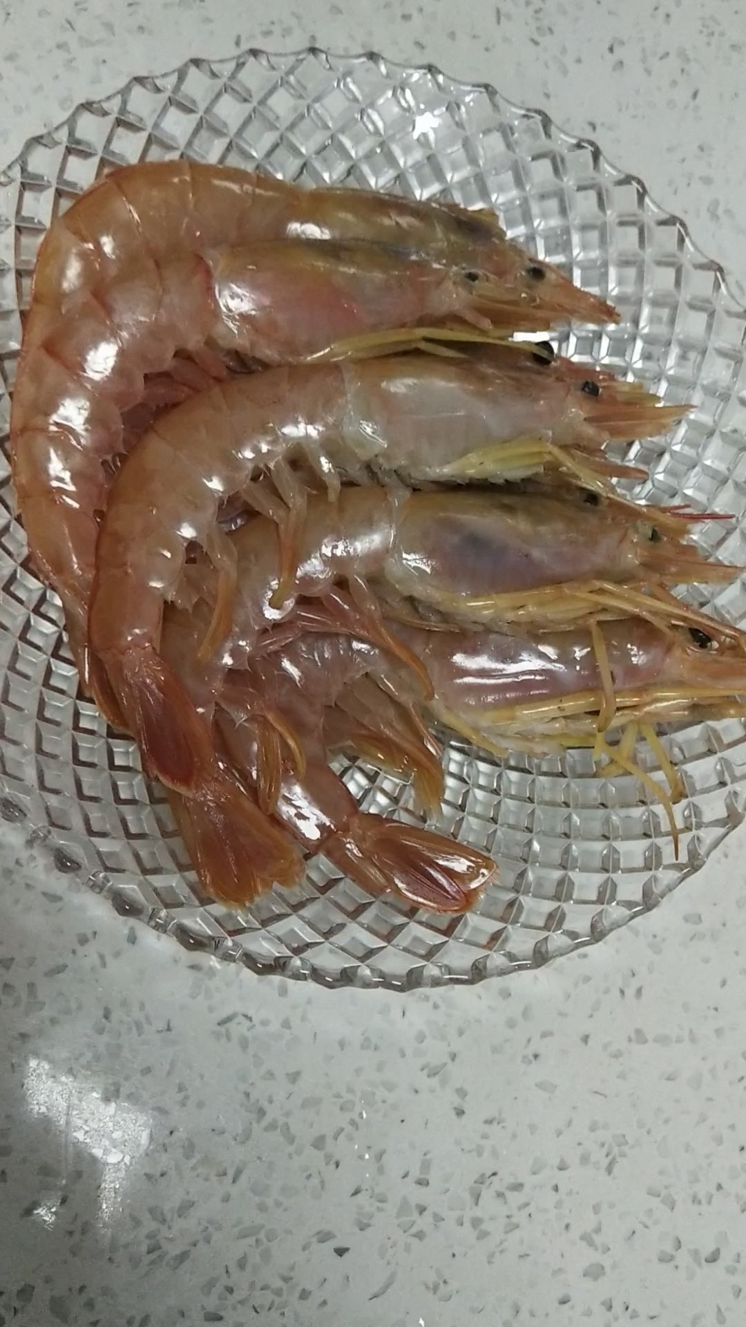 Pan-fried Argentine Red Shrimp recipe