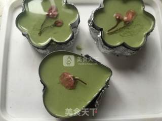 Sakura Matcha Mousse recipe