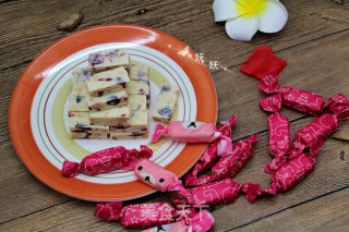 Cranberry Peanut Nougat recipe