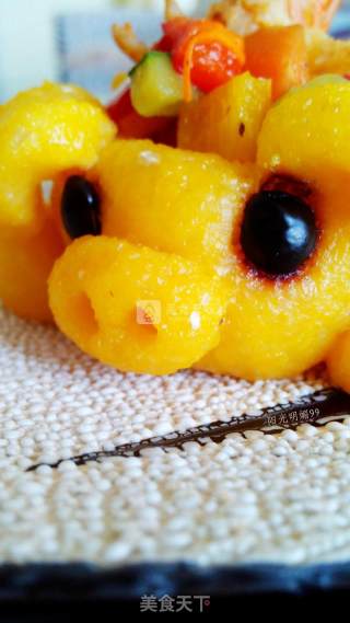 #aca烤明星大赛#golden Pig to Send Blessings recipe