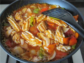 Squid with Sweet Chili Sauce recipe