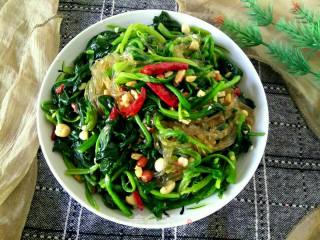 Spinach Mixed Vermicelli recipe
