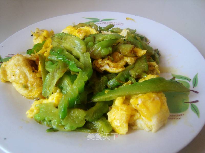 Bitter Gourd Scrambled Eggs recipe