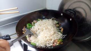 Fried Noodles with Cumin recipe