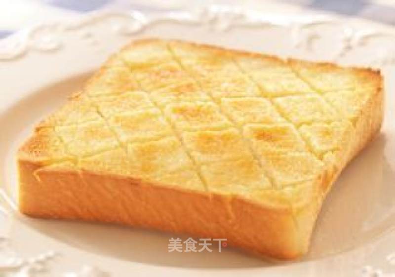 #aca三届烤明星大赛#condensed Milk Baked Toast
