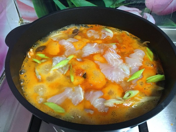 Hot Pot Bottom Material-sour Soup Fish Fillet recipe