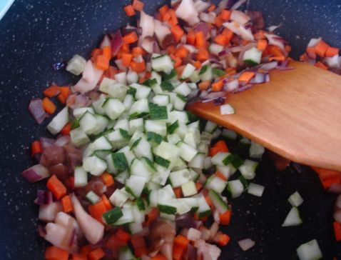 Choi Vegetable Fried Rice recipe