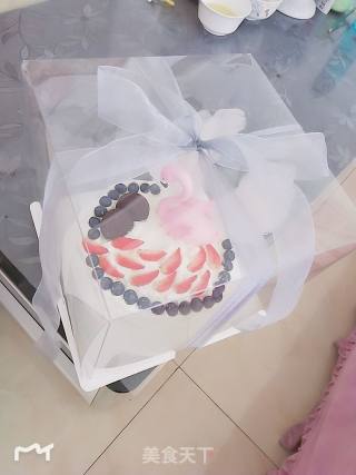 Little Swan Birthday Cake recipe