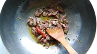 Stir-fried Duck Gizzards with Green Peppers recipe