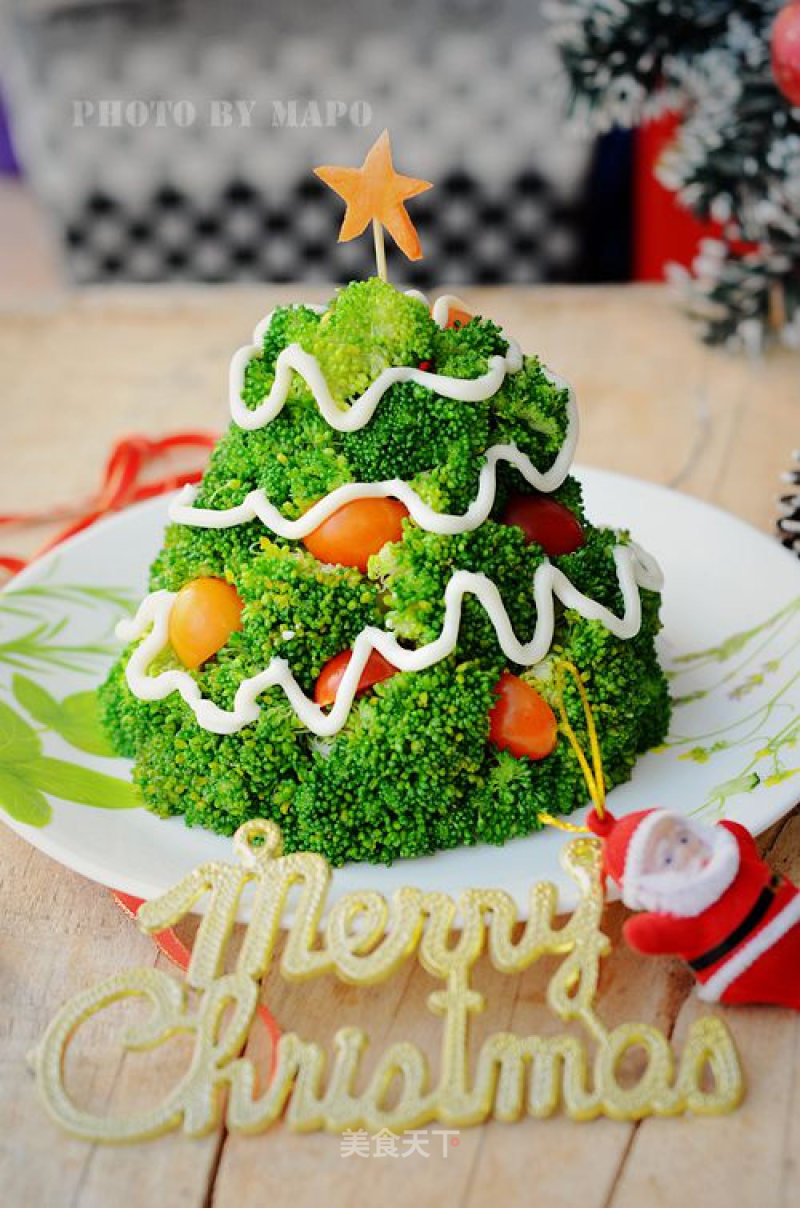 Christmas Tree Salad recipe