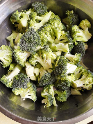 Fried Squid with Broccoli recipe