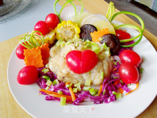 Light Body Detoxification-steamed Cod with Mushrooms recipe