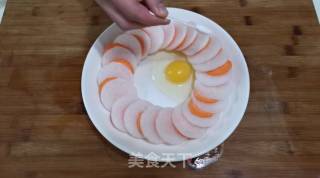 Three Fresh White Radish Slices recipe