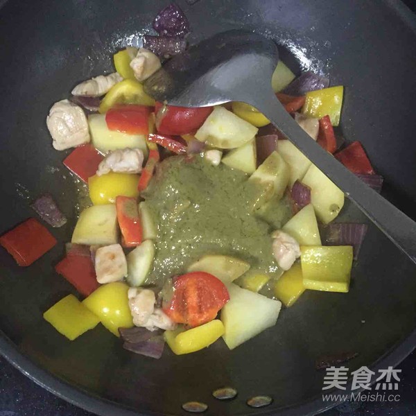 Thai Green Curry Chicken recipe