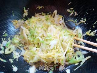 【flower Cabbage】---stir-fried Bun with Cabbage recipe