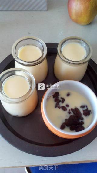 Caramel Red Bean Pudding recipe