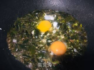 Slimming ~ Seaweed Fried Eggs recipe
