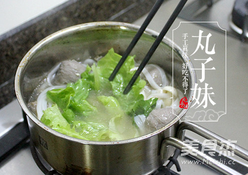 Beef Brisket Kuey Teow in Clear Soup recipe
