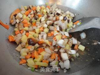 Shiitake, Yam and Bean Mixed Rice recipe
