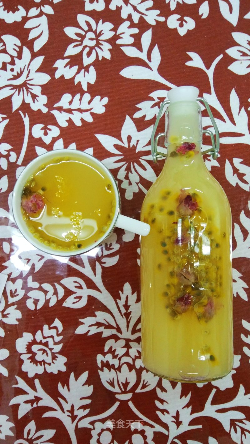 Passion Fruit Rose Drink recipe