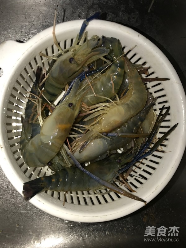 Soy Sauce King Mustard Prawns recipe