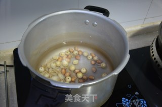 Lotus Seed Peanut Millet Congee recipe