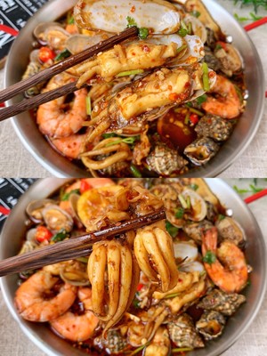 Spicy and Delicious, Delicious to The Finger-sucking Seafood recipe