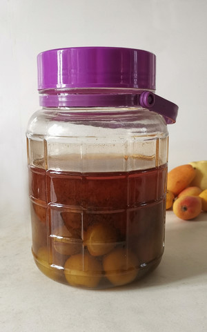 [green Plum Wine] Intoxicating Time of Plums (filled in Pit) recipe