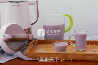 Purple Sweet Potato Soy Milk recipe