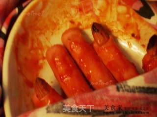 Halloween Breakfast＠＠do You Dare to Eat Such A Weird Breakfast~~sausage Fingers recipe