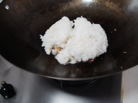 Fried Rice with Meat recipe
