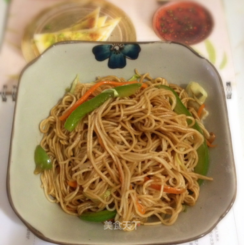 Three Silk Fried Noodles recipe