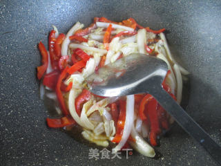 Stir-fried Chinese Cabbage with Red Pepper recipe
