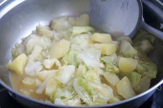 Cabbage Stewed Potatoes recipe