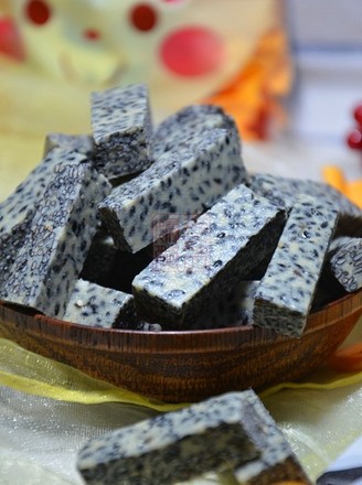 Black Sesame Nougat recipe