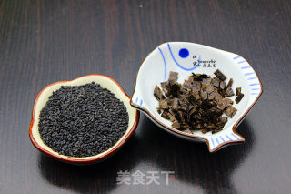 Black Sesame Seaweed Biscuits recipe