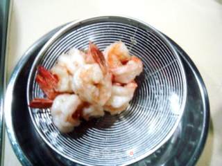 Combination of Chinese and Western "golden Prawns" recipe