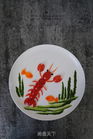 Lobster Plate Painting recipe