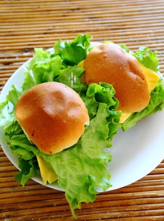 Fried Steak Burger recipe