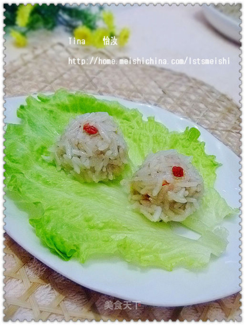 [simple Banquet Dishes in Yiru's Private Room] Colorful Pickled Mustard and Pearl Balls