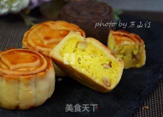 Rose Date Mud Mooncake recipe