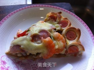 Seafood Lace Pizza recipe