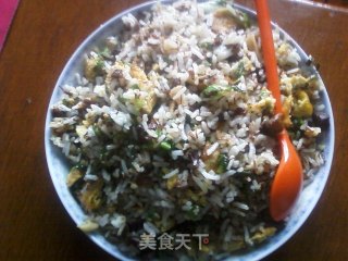 Lazy Lunch-fried Rice with Leftovers recipe