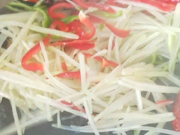 Vinegar Shredded Potatoes recipe