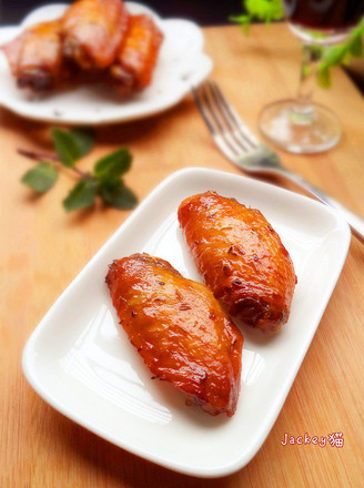 Herb Roasted Chicken Wings recipe