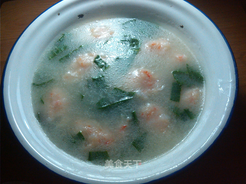 Cross The Bridge Emerald Green Shrimp Slippery recipe