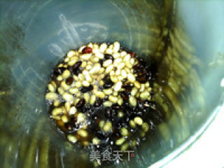 Black and White Sesame Two Bean Soy Milk recipe