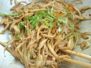 Stir-fried Shredded Eryngii Mushrooms recipe