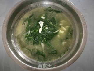 Chili Vegetable Duck Egg Soup recipe