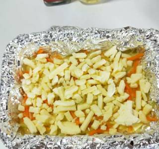 Cheese and Vegetable Cake recipe
